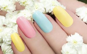 单色甲油胶作品演示